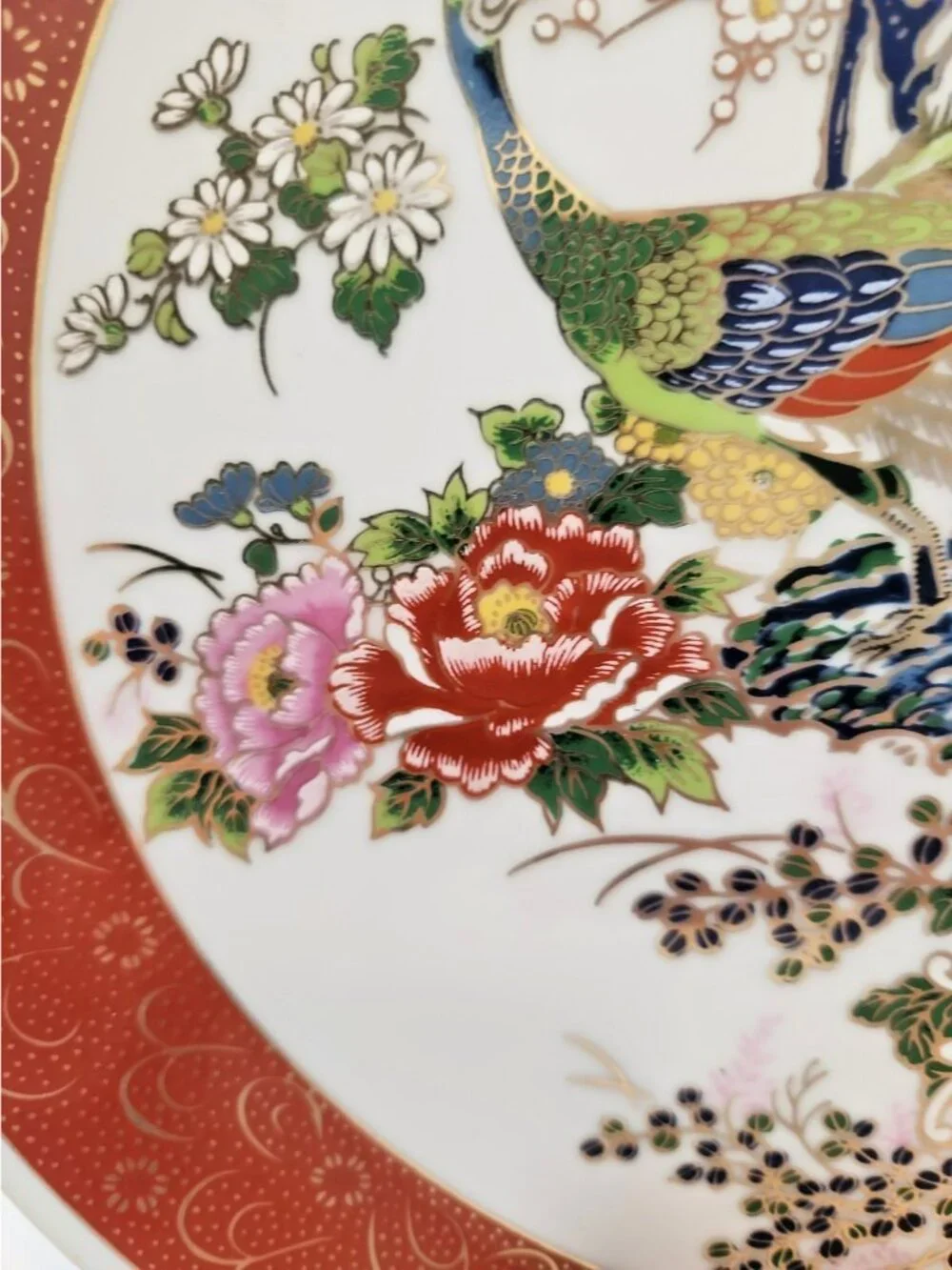 Vintage Satsuma Japanese Plate 10.5
